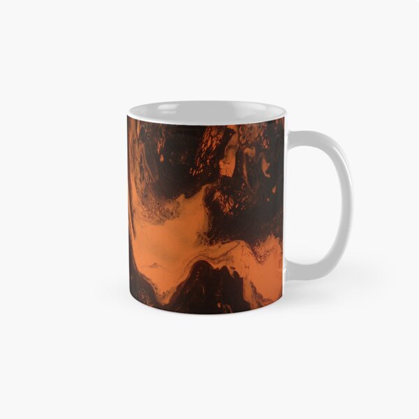 Item preview, Black & Orange Abstract designed and sold by RedHandedOD.
