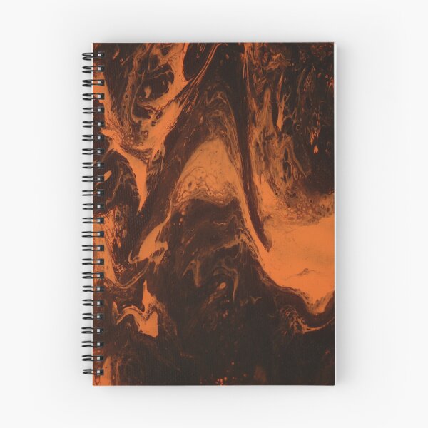 Item preview, Black & Orange Abstract designed and sold by RedHandedOD.