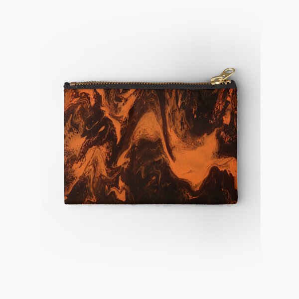 Item preview, Black & Orange Abstract designed and sold by RedHandedOD.