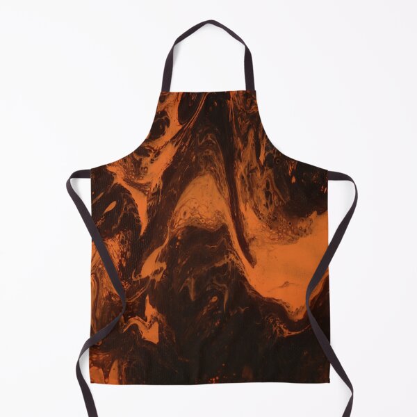 Item preview, Black & Orange Abstract designed and sold by RedHandedOD.