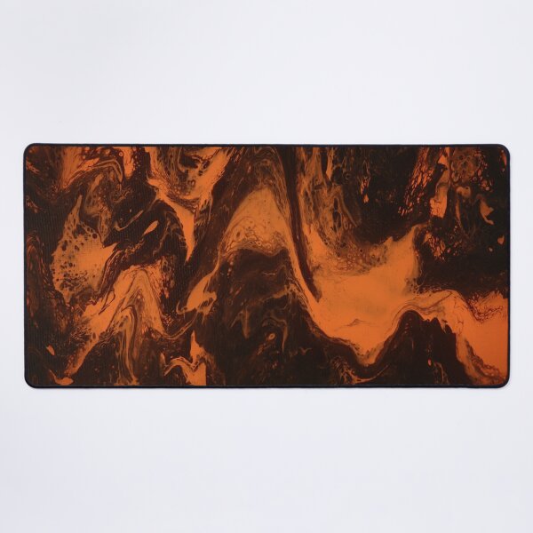 Item preview, Black & Orange Abstract designed and sold by RedHandedOD.