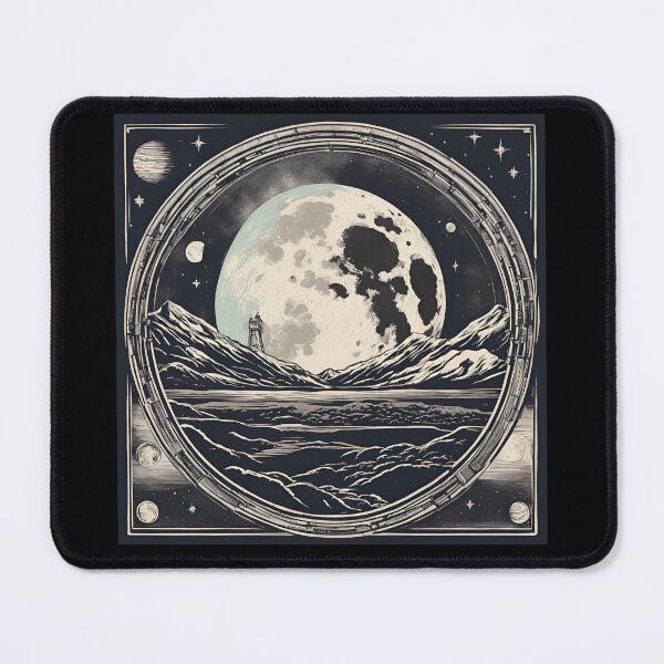 Item preview, Moonlit Gateway to the Cosmos designed and sold by muitee.