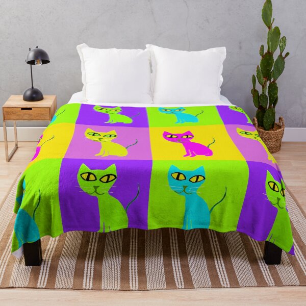 Item preview, Pop Art Cat designed and sold by Jitterbird.