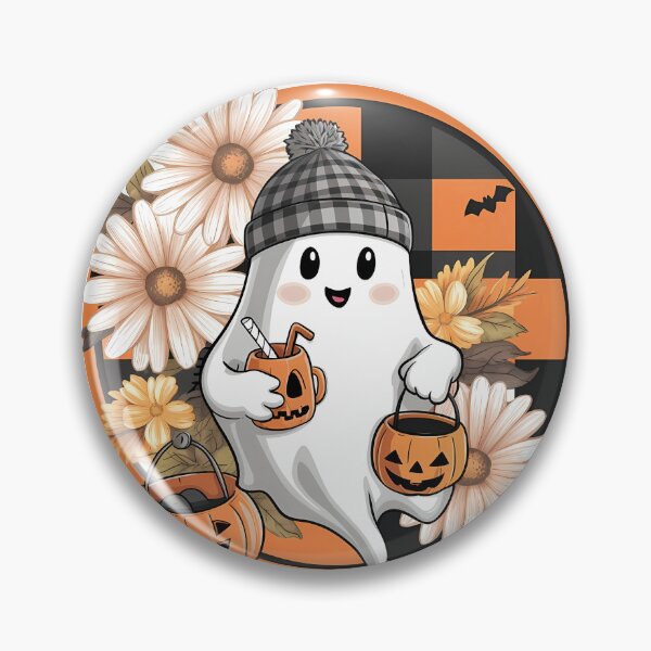 Item preview, Fall Ghost Pumpkin designed and sold by Tiffany Roy.
