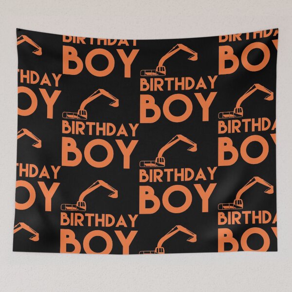 Item preview, Kids Birthday Boy construction  designed and sold by rused.