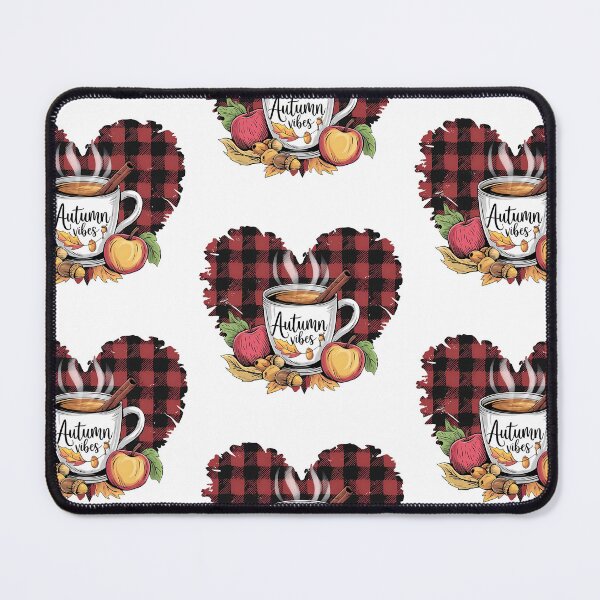 Item preview, Autumn Vibes Heart Plaid designed and sold by Roy & Tiffany.