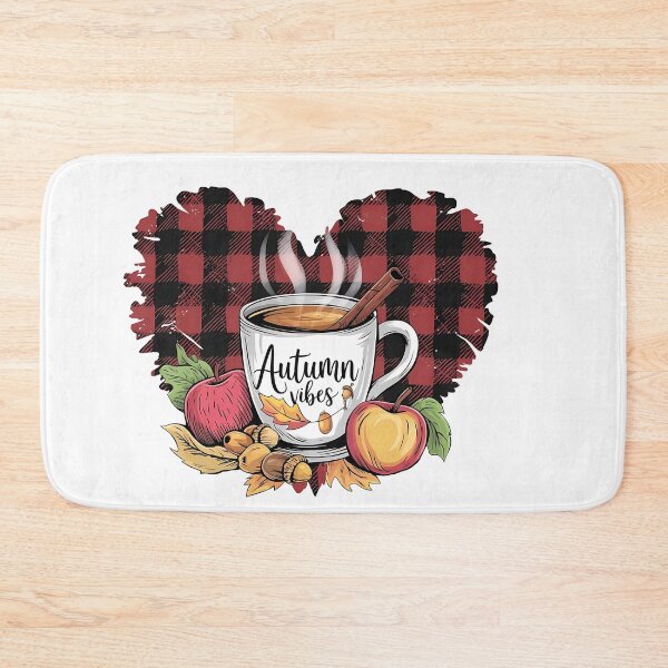 Item preview, Autumn Vibes Heart Plaid  designed and sold by Tiffany Roy.