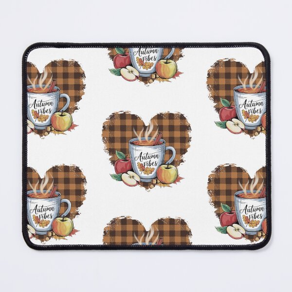 Item preview, Autumn Vibes Heart Plaid designed and sold by Roy & Tiffany.