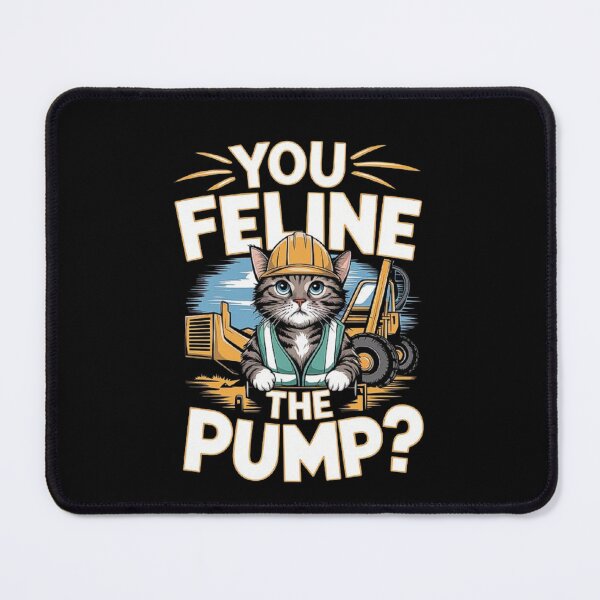 Item preview, Feline the Construction Vibes? Cat Worker with Bulldozer designed and sold by love3617.