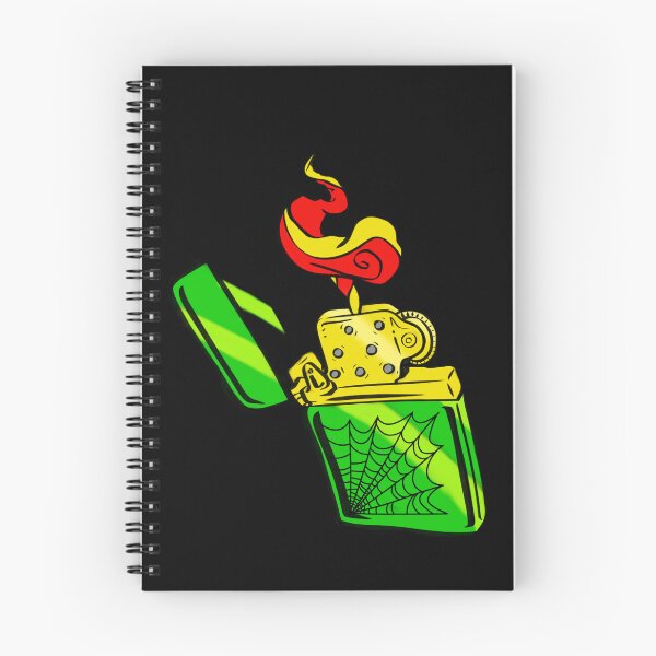 Item preview, Green Lighter with Cobwebs designed and sold by Igor's Vault of Oddities.