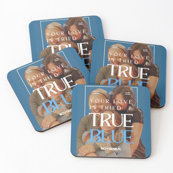 Item preview, Boygenius | True Blue Wall Art designed and sold by silveroceanart.