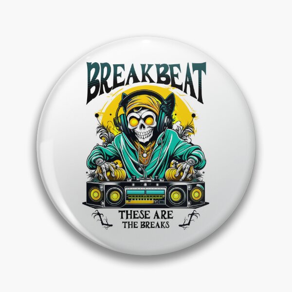 Item preview, BREAKBEAT  - Skeleton Decks (Black)  designed and sold by Discothreadz.