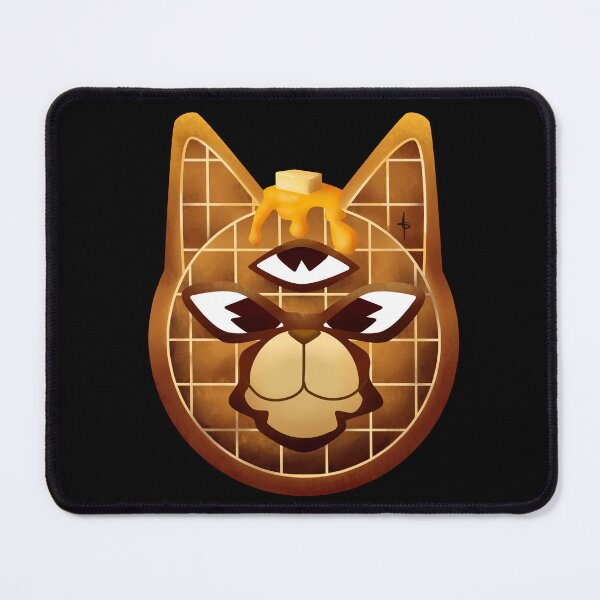 Item preview, SPOOKY CAT WAFFLE designed and sold by SATURNINOS-MOOD.