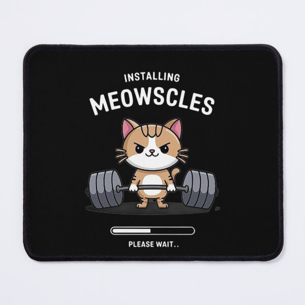 Item preview, Installing Meowscles – Strong Cat Lifting Weights designed and sold by love3617.