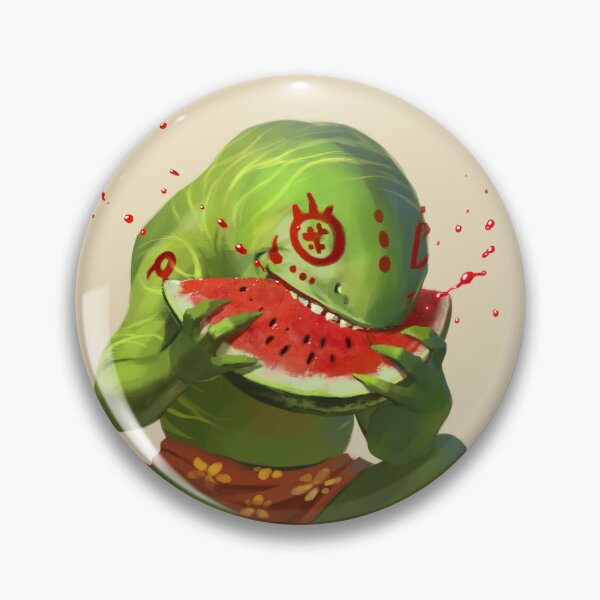 Item preview, A troglodyte and a juicy watermelon designed and sold by bvemba.