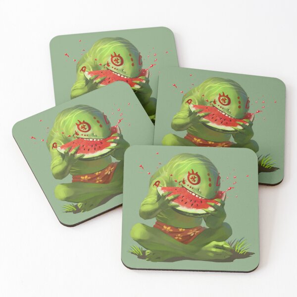 Item preview, A troglodyte and a juicy watermelon designed and sold by bvemba.