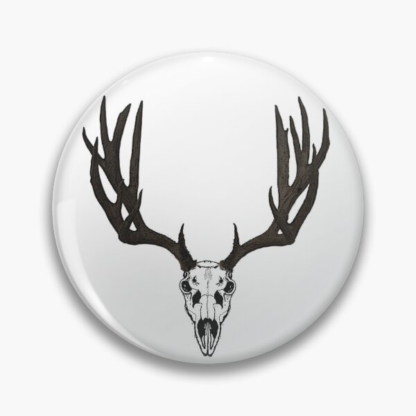 Item preview, Mule Deer skull monster buck 1a24 designed and sold by Saltypro.