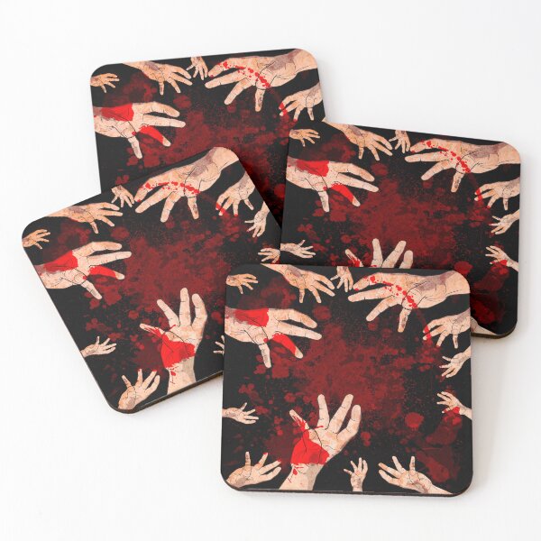 Item preview, Horror Themed Bloody Hands designed and sold by Nostalgia Busters.