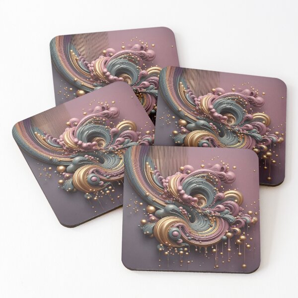 Item preview, swirling abstract design designed and sold by Foxlindesigns.