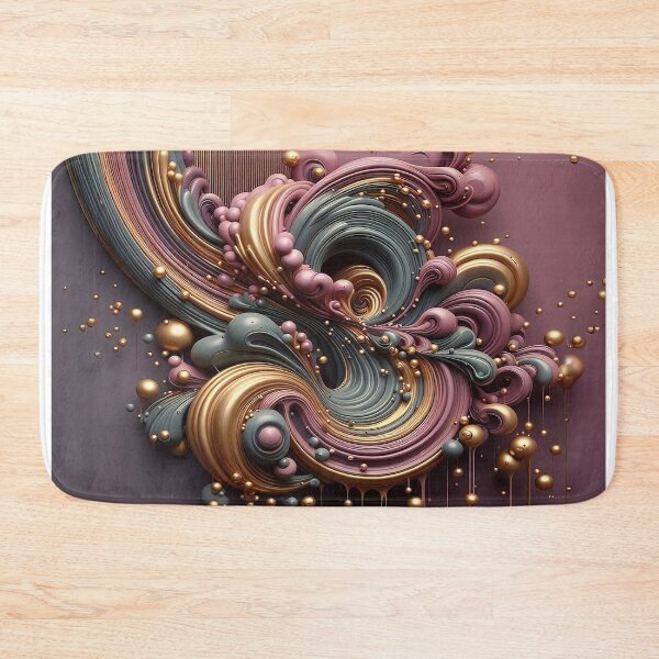 Item preview, swirling abstract design designed and sold by Foxlindesigns.