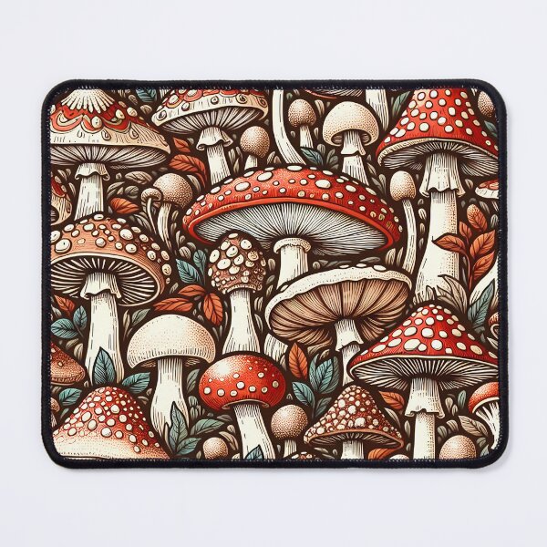 Item preview, Fairytale Toadstool Mushroom Wallpaper designed and sold by Travelcases.