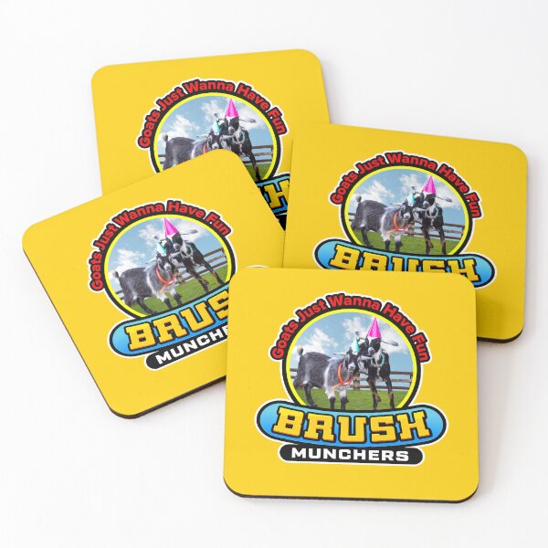 Item preview, Goats Just Wanna Have Fun - Brush Munchers designed and sold by BrushMunchers.