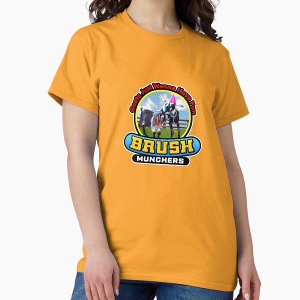 Item preview, Goats Just Wanna Have Fun - Brush Munchers designed and sold by BrushMunchers.