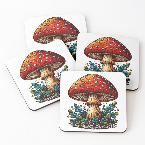 Item preview, Cartoon Toadstool Mushroom T-shirt Sticker designed and sold by Travelcases.