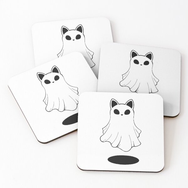 Item preview, Ghost cat designed and sold by 7Delamancha.