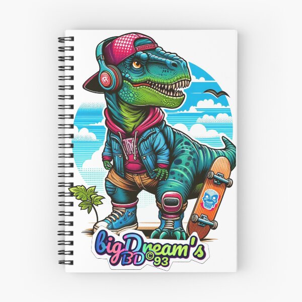 Item preview, bigDream's Kids Skater T-Rex designed and sold by bigDreams-BD93.