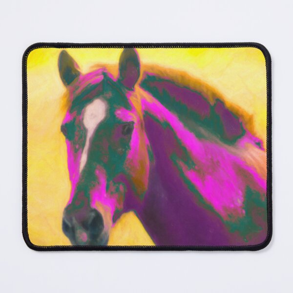 Item preview, Vibrant Abstract Equine Art designed and sold by Nostalgia Busters.