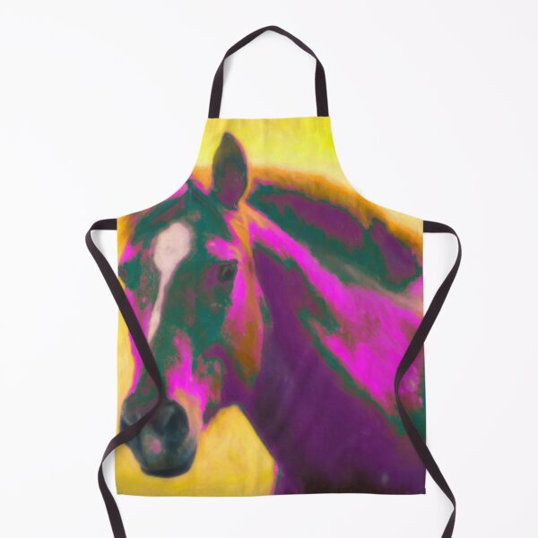 Item preview, Vibrant Abstract Equine Art designed and sold by Nostalgia Busters.