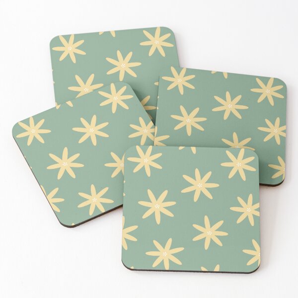 Item preview, Yellow Flower Design Wallpaper designed and sold by design-by-syd.