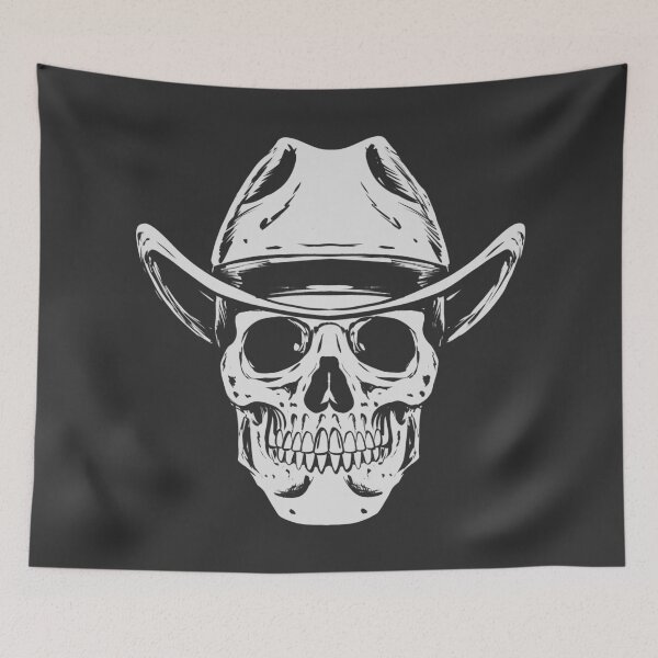 Item preview, Retro Skull Cowboys designed and sold by FlashCraft Design.