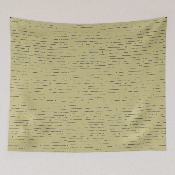 Item preview, Dot-Dash Distressed Pattern - Gold + Slate designed and sold by Irene Estelle.