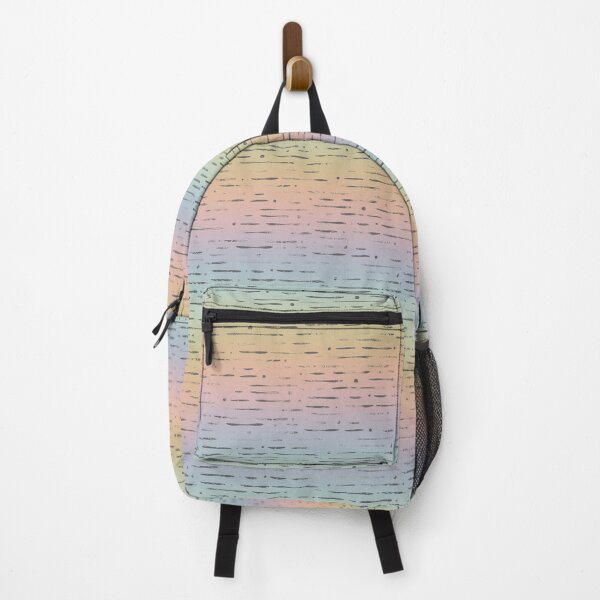 Item preview, Dot-Dash Distressed Pattern - Rainbow Sorbet + Slate designed and sold by Irene Estelle.