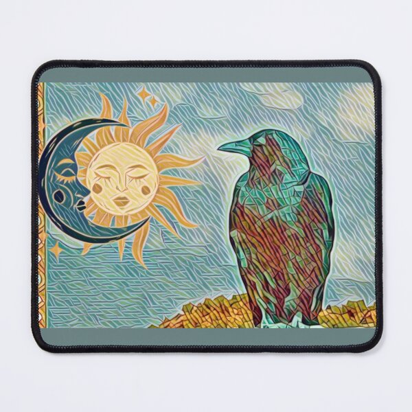 Item preview, The Mosaic Maltese Raven designed and sold by oh-bi-me.
