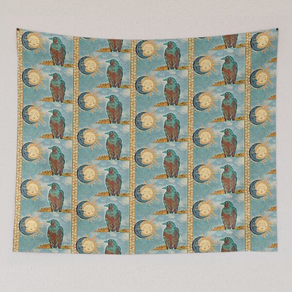 Item preview, The Mosaic Maltese Raven designed and sold by oh-bi-me.