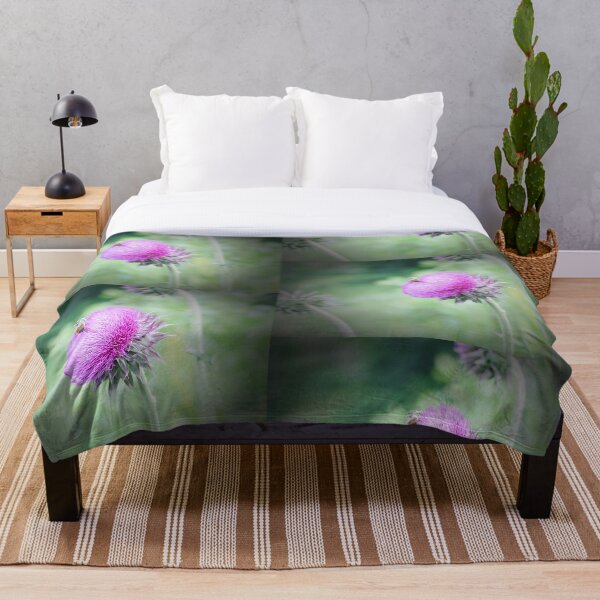 Item preview, Bees Love Purple Flowers designed and sold by amevargo.