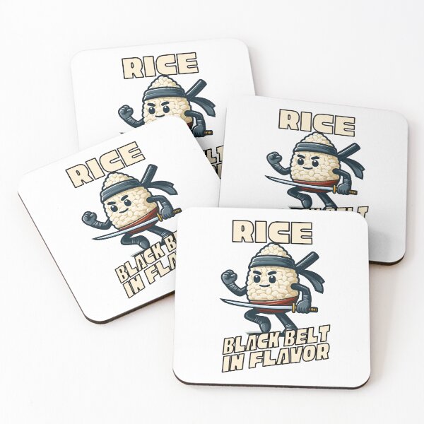 Item preview, Rice has black belt in flavor designed and sold by CuteAndCozyTees.