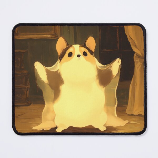 Item preview, Cute Corgi Ghost Seance with Adorable Spirits designed and sold by yinyuecreation.