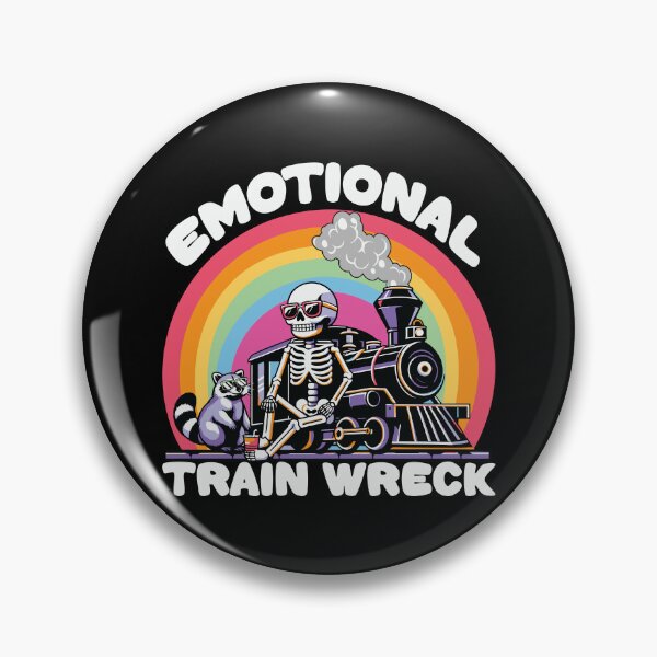 Item preview, Emotional Trainwreck designed and sold by pnkpopcorn.