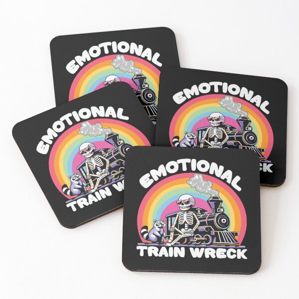 Item preview, Emotional Trainwreck designed and sold by pnkpopcorn.