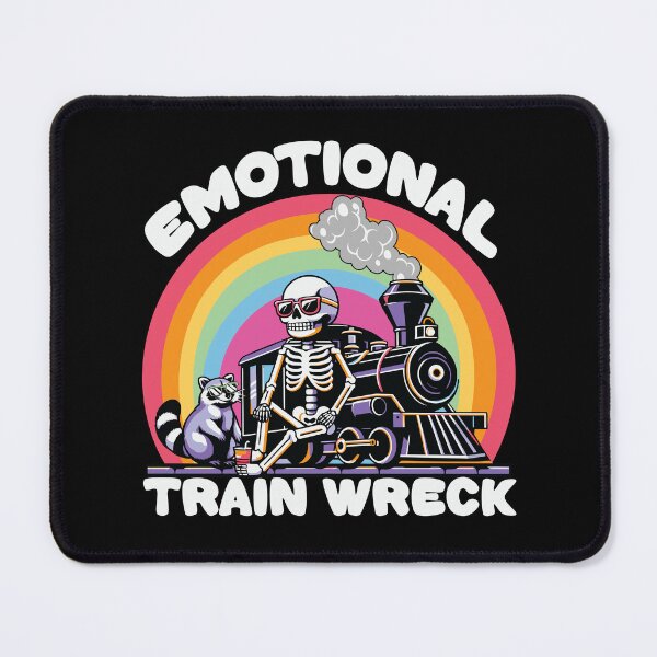 Item preview, Emotional Trainwreck designed and sold by pnkpopcorn.