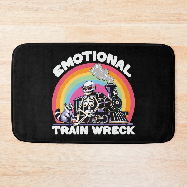 Item preview, Emotional Trainwreck designed and sold by pnkpopcorn.