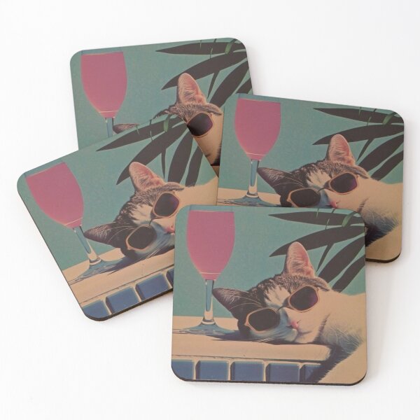 Item preview, Poolside Purrfection designed and sold by Grind107.
