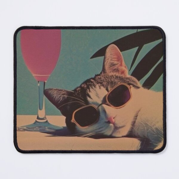 Item preview, Poolside Purrfection designed and sold by Grind107.