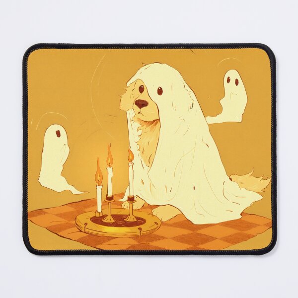 Item preview, Cute Golden Retriever Ghost Seance with Adorable Spirits designed and sold by yinyuecreation.