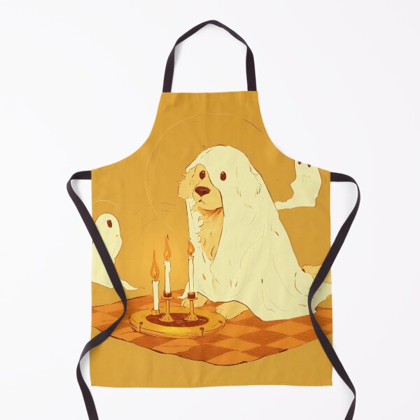 Item preview, Cute Golden Retriever Ghost Seance with Adorable Spirits designed and sold by yinyuecreation.