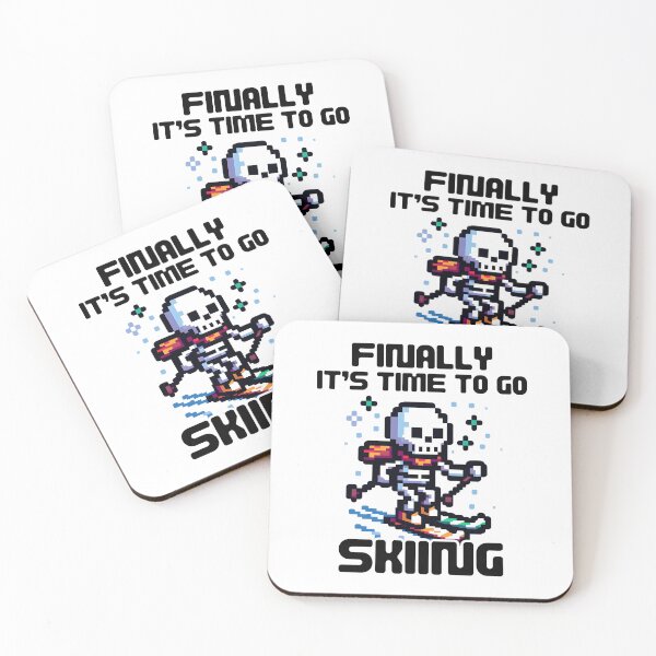 Item preview, Finally It's Time to Go Skiing designed and sold by CuteAndCozyTees.